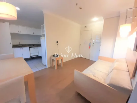 Imagem Flat disponível para locação no Suites Congonhas by Atlantica no Campo Belo, com 44m², 1 dormitório e 1 vaga