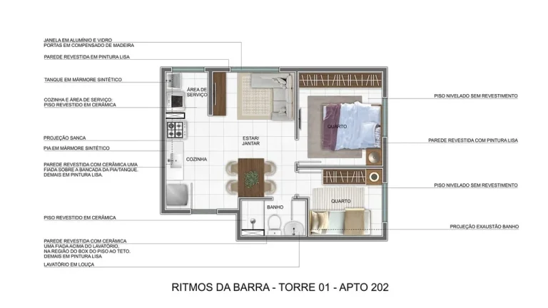 Imagem Apartamento Barra Funda - 35M², 2 Dorms, Lazer Completo.