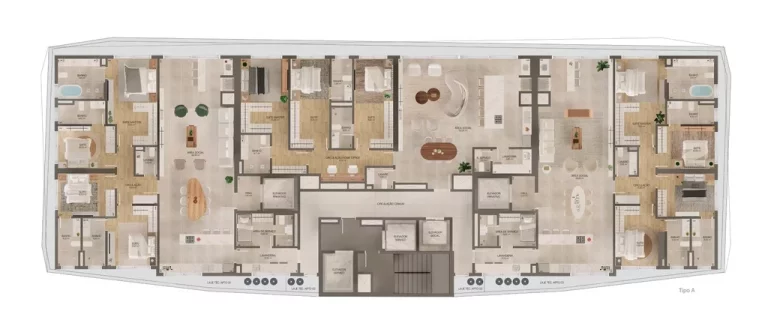 Imagem Lagom Perequê Massala - Fase 1 - Apartamento à venda no bairro Perequê - Porto Belo/SC