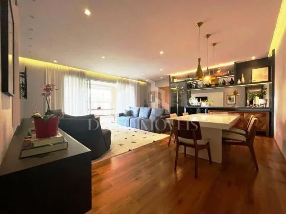 Imagem Apartamento com 4 dorms. - 187 m² no Campestre - Santo André - SP