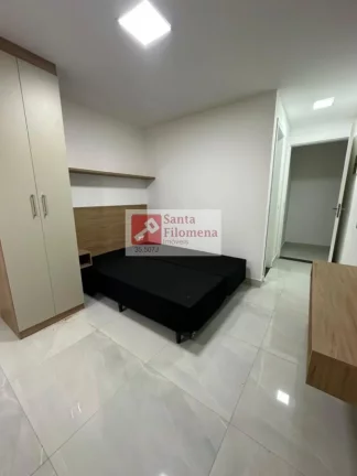 Imagem Studio para Locação em Santo André, Condomínio Maracanã, 1 dormitório, 1 banheiro