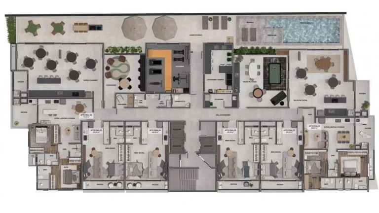 Imagem Apartamento Studio com 1 dormitório na praia de Gravatá em condomínio com área de lazer e ideal para Investimento com ma Adriano Carpes Imóveis