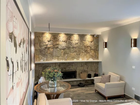 Imagem Casa Alto Padrão recém reformada, bom gosto e funcionalidade - Granja Viana