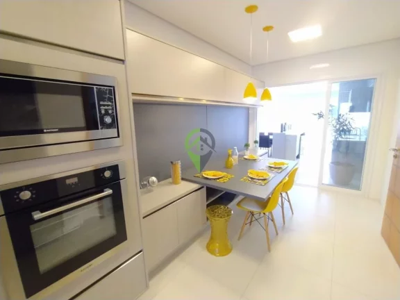 Imagem Apartamento com 4 dormitórios à venda, 255 m² - Aparecida - Santos/SP