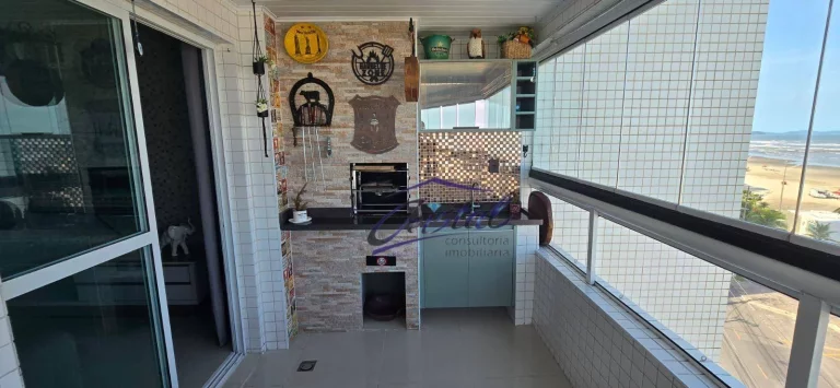 Imagem Apartamento com 2 dormitórios à venda, 87 m² por R$ 640.000,00 - Caiçara - Praia Grande/SP