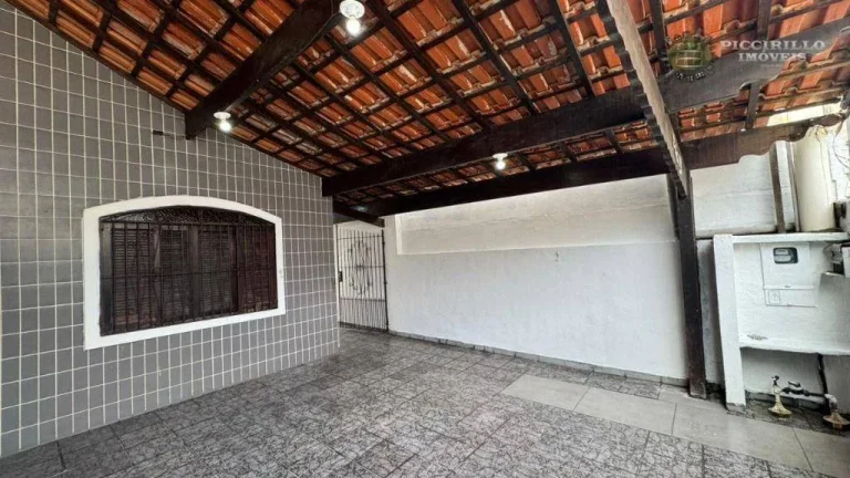 Imagem Casa com 3 dormitórios à venda, 71 m² por R$ 590.000 - Vila Guilhermina - Praia Grande/SP