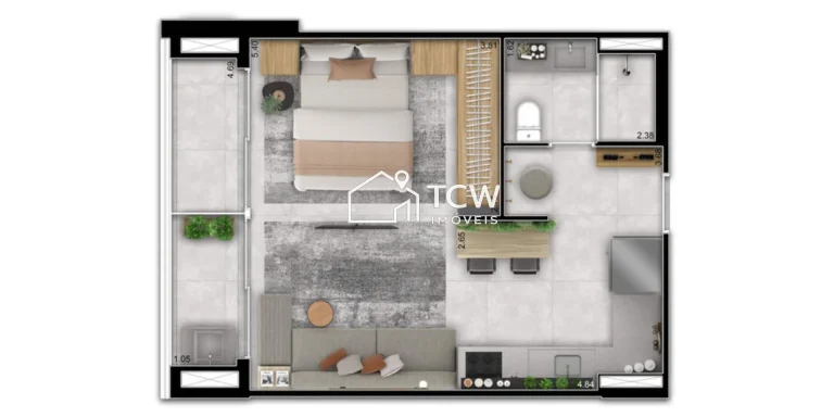 Imagem Apartamento à venda no bairro Brooklin Paulista - São Paulo/SP, Zona Sul
