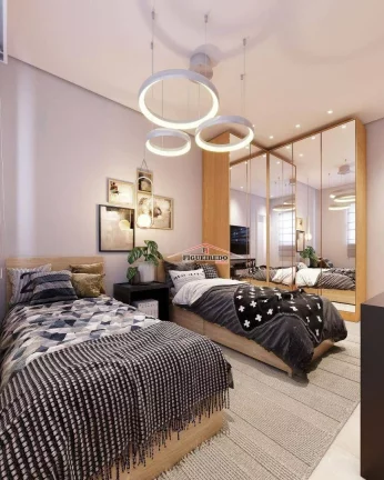 Imagem Apartamento à venda, 87 m² por R$ 652.000,00 - Boqueirão - Praia Grande/SP