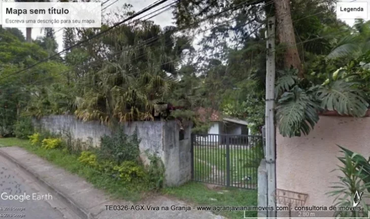 Imagem Terreno à venda, 1167 m² por R$ 1.000.000 - Granja Viana - Cotia/SP