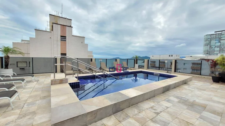 Imagem Cobertura com 2 dormitórios à venda, 245 m² por R$ 2.580.000,00 - Pompéia - Santos/SP