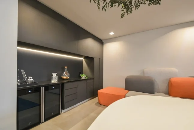 Imagem Studio Alameda Lorena - 21M², 1 Dorm, Mobiliado, Móveis Planejados, Academia, Piscina, Coworking, Lobby com Pé Direito Duplo.