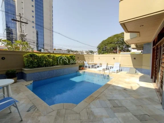 Imagem Localizado em uma das regiÃµes mais valorizadas de Campinas, este apartamento no prestigiado CondomÃ...