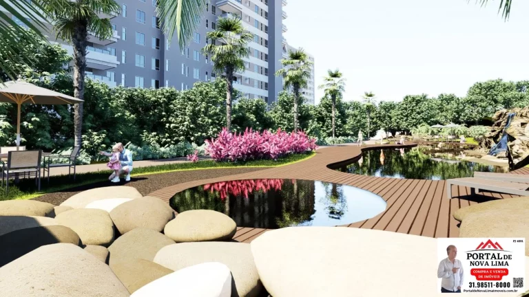 Imagem Apartamento a venda 3 quartos Ed. MONT BLANC - Vila da Serra - Destaque possui uma planta ampla e bem distribuída, com 92,53 m2 de área privativa.