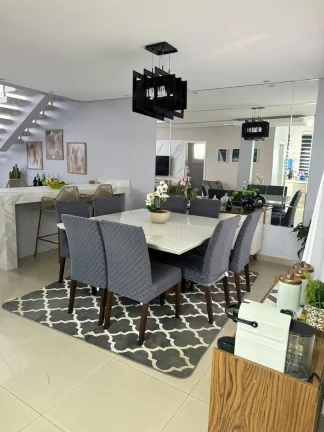 Imagem SOBRADO IMPONENTE - MOBILIADO - RESIDENCIAL JARDIM DE MÔNACO - HORTOLÂNDIA