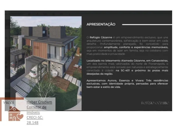 Imagem Casa moderna|Loteamento Planejado
