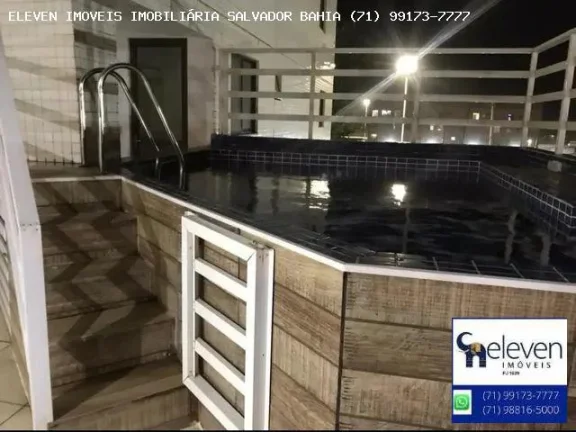 Imagem Apartamento para Venda em Salvador, PituaÇu, 1 dormitório, 2 banheiros, 1 vaga