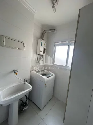Imagem Apartamento Novo de Alto Padrão. Porteira fechada, 80m², 2 Dormitórios sendo 1 Suíte com Closet e Sacada, 2 Vagas, Totalmente mobiliado no Ruge Ramos, São Bernardo do Campo