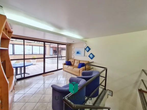 Imagem Cobertura duplex com lazer completo e 02 vagas a venda na Praia do Morro - Guarapari