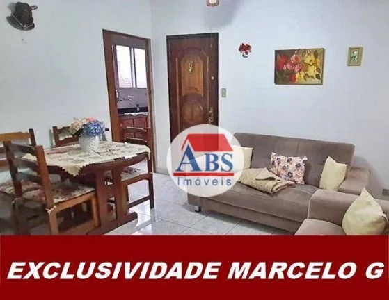 Imagem Apartamento à 300 metro do Mar, 52 m² por R$ 230.000 - Vila Assunção - Praia Grande/SP