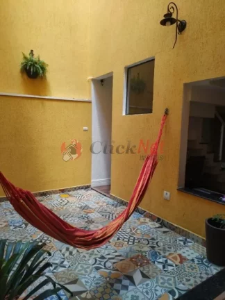 Imagem Sobrado Mobiliado 3 dormitórios Suíte master,varanda , área gourmet ,2 vagas, bairro Jardim Las Vegas ,Santo André