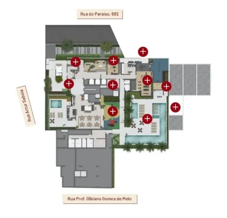 Imagem Apartamento 47M², 1 Suíte, Lavabo, Varanda c/churrasqueira a carvão, vaga fixa e livre c/tomada p/carro elétrico, depósito.