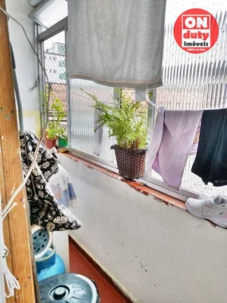 Imagem Apartamento com 3 quartos à venda, 95 m² por R$ 400.000 - Encruzilhada - Santos/SP