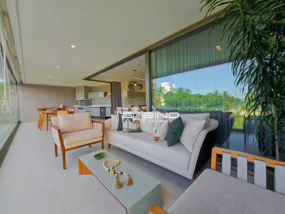 Imagem Apartamento pé na Areia frontal à Venda, com 4 suítes 208m² - 3 vagas, Riviera de São Lourenço Bertioga SP