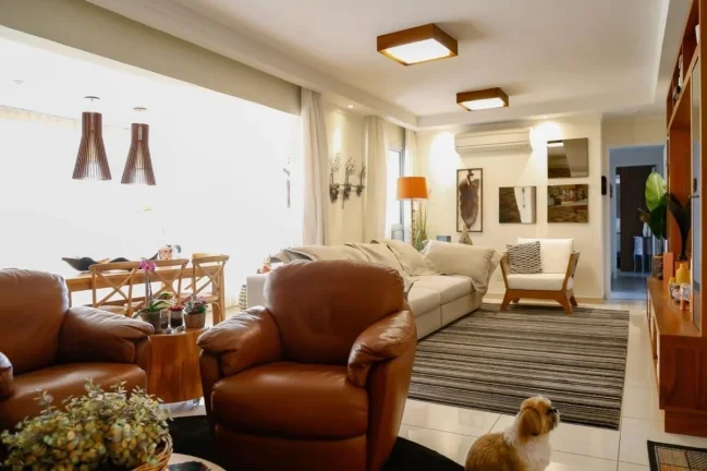 Imagem Apartamento Vila Romana - 128M², 3 Dorms, 3 Suítes, 2 Vagas Com Sorteio Anual, Face Norte, Varanda Gourmet, Armários, Ar Condicionado.