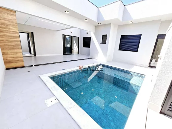 Imagem Casa térrea moderna com moveis planejados e 3 suítes à venda, 192 m² por R$ 1.680.000 - Condomínio Residencial Milano - Indaiatuba/SP