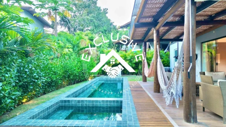 Imagem Casa para Venda em Mata De São João, Praia Do Forte, 3 dormitórios, 3 suítes, 4 banheiros, 2 vagas