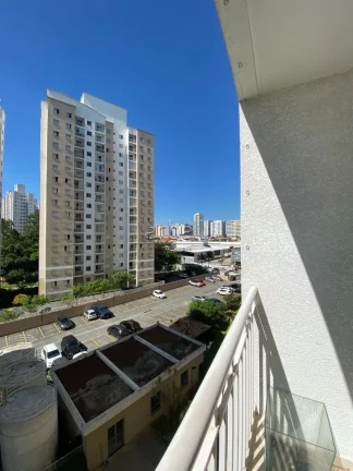Imagem Apartamento com 54 M², 2 dormitórios, sala, 1 banheiro, área de serviços, cozinha, sacada e 1 va...
