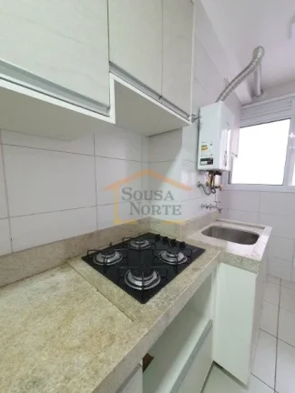 Imagem Apartamento 2 dormitórios, sendo 1 suite, sala 2 ambientes, cozinha planejada, com cooktop, área d...