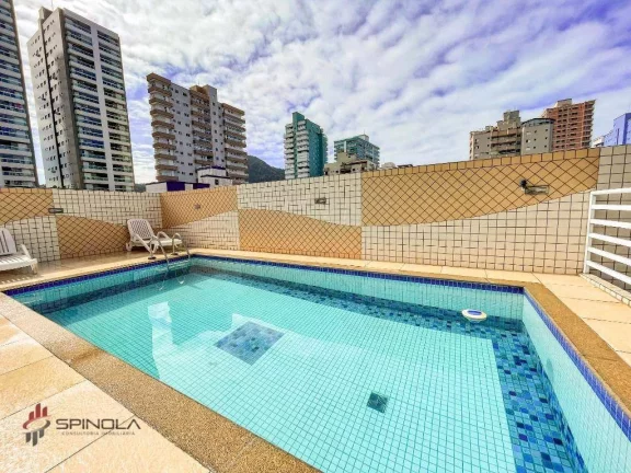 Imagem Apartamento com 3 dormitórios à venda, 78 m² por R$ 695.000,00 - Canto do Forte - Praia Grande/SP