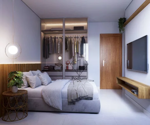 Imagem Apartamentos com varanda / sacada gourmet à 270m do Parque Linear Parahyba 2 no bairro do Jardim Oceania / Bessa - AP2409