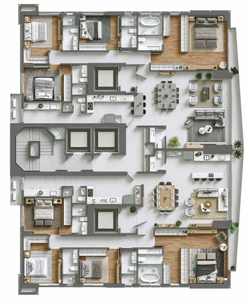 Imagem Apartamento 6 Dormitórios para venda em Balneário Camboriú - SC