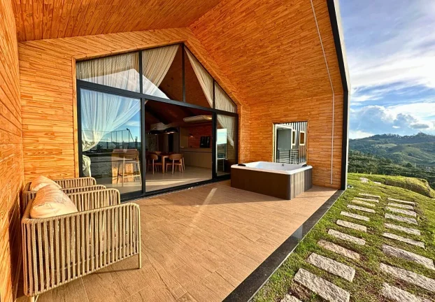 Imagem Casa Escandinava| Onde o design encontra a montanha
