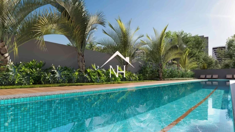 Imagem Studio de 33m c/ dormitório/estar, terraço, piscinas, solarium, fitness,coworking,pet place, quadra de areia,salão de festas, bicicletário, lavanderia