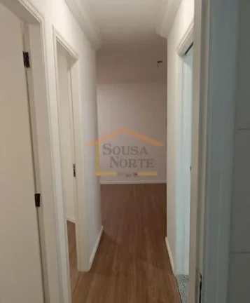 Imagem Apartamento 58m², 2 dormitórios, sala com sacada, cozinha, banheiro, área de serviço, 1 vaga de ...