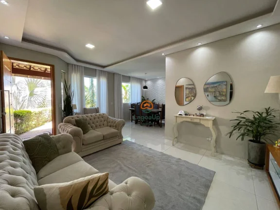 Imagem Casa com 4 dormitórios à venda, 225 m² por R$ 1.590.000 - Condomínio Solar Primavera - Lagoa Santa/MG