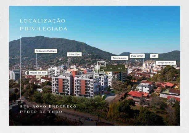 Imagem Apartamento à venda, 65 m² por R$ 400.000,00 - Alto - Teresópolis/RJ