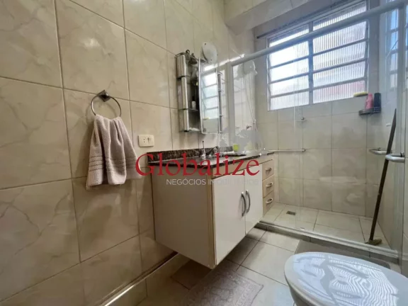 Imagem Apartamento à venda com 73m², 2 quartos, 1 banheiro, sacada, garagem por R$385.000,00 no José menino Santos