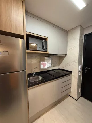 Imagem Apartamento com 1 dormitório para alugar, 24 m² por R$ 3.510,00/mês - Brooklin - São Paulo/SP
