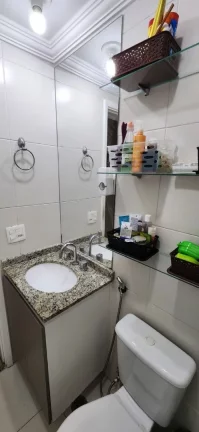 Imagem Apartamento à venda no Parque Taboão: 3 quartos, 1 suíte, 2 banheiros, 2 vagas, 70m² - Taboão da Serra-SP.