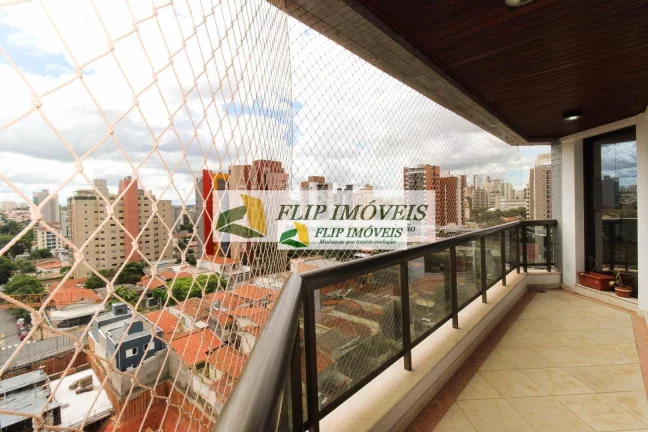 Imagem Lindo apartamento para venda com 251 m² com 4 suítes no Cambuí - Campinas - SP