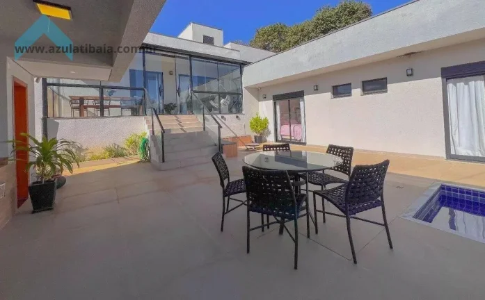 Imagem Casa de Condomínio Semimobiliada em Atibaia  Serra da Estrela