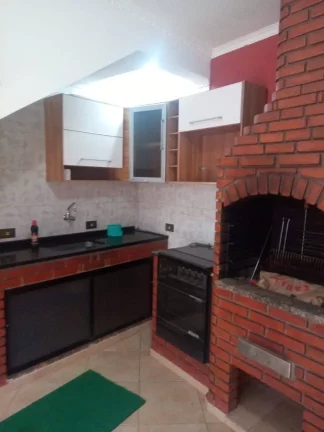 Imagem Sobrado com 3 dormitórios para alugar, 243 m² por R$ 2.500,00/mês - Parque Marajoara - Santo André/SP