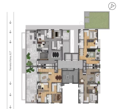 Imagem Apartamento à venda no bairro Petrópolis - Porto Alegre/RS