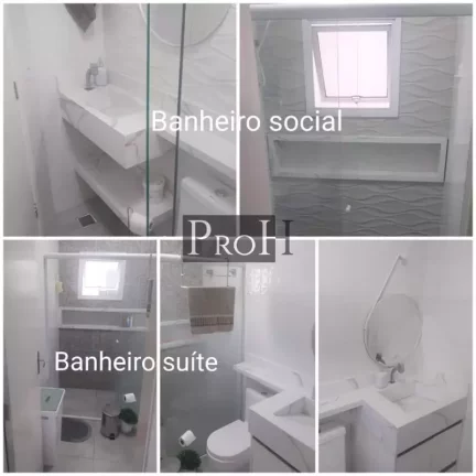 Imagem Cobertura com 2 Quartos à Venda, 157 m² em Vila Scarpelli - Santo André