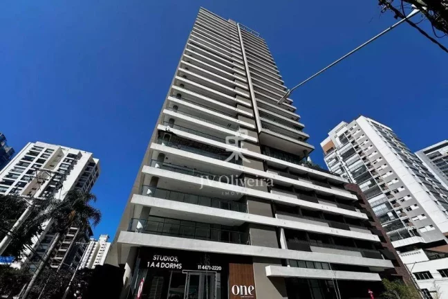 Imagem Apartamento com 1 dormitório para alugar, 25 m² por R$ 3.640,00/mês - Vila Cordeiro - São Paulo/SP