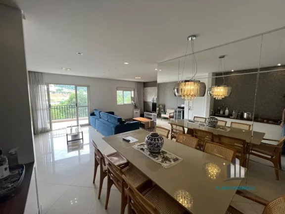 Parque Tamboré Apto de 139m² com 3 Suítes e 2 Vagas de Garagem